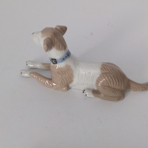 VTG Tan/White Dog Figurine - Picture 3 of 7